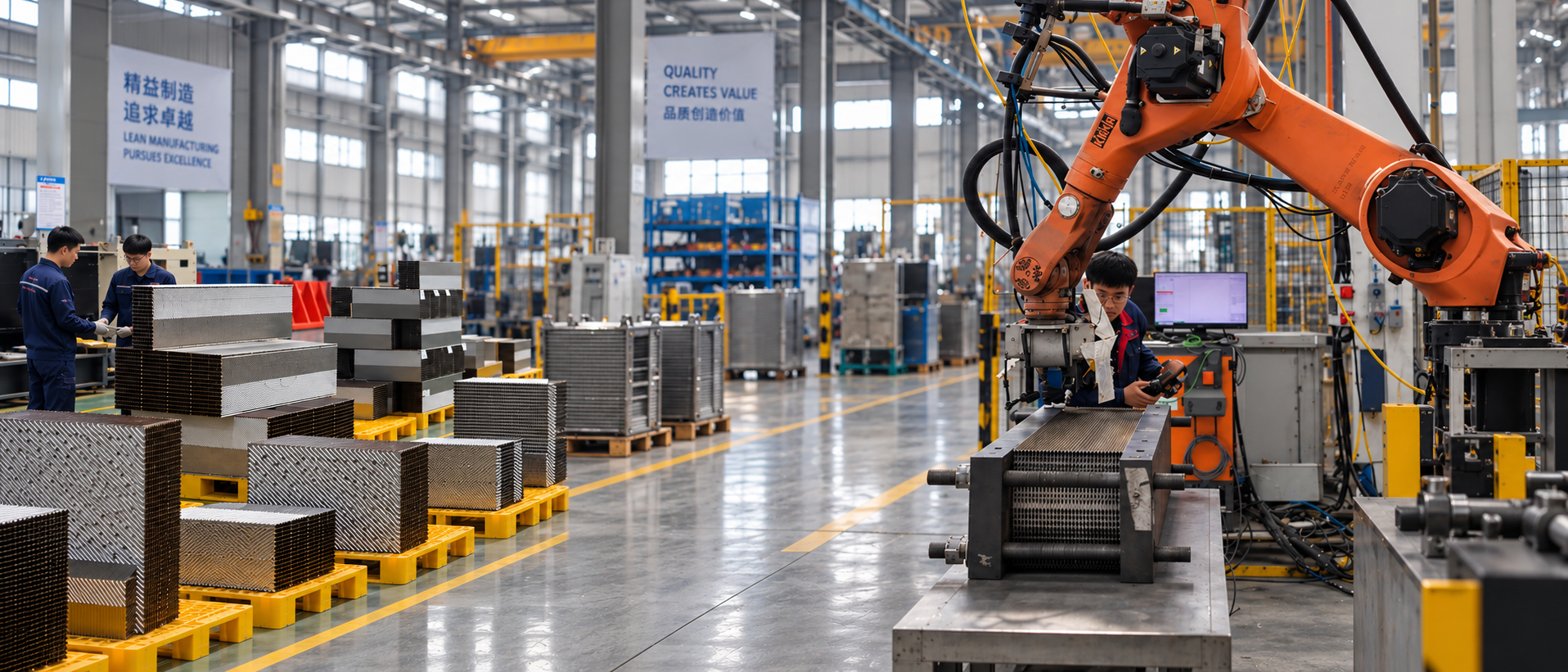 Automated welding and plate pack production at PANSTAR