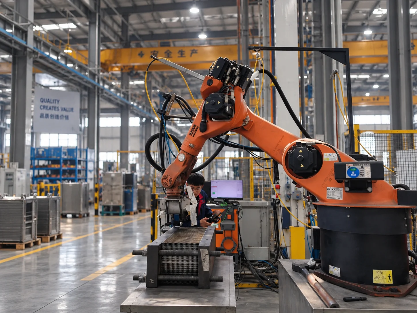 ロボット生産ステーション